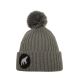 Polar Merino Wool Beanie - Light Grey 