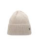 Hannah Merino Wool Beanie Vanilla